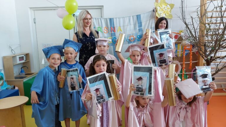 Balončići proslavili završnu svečanost