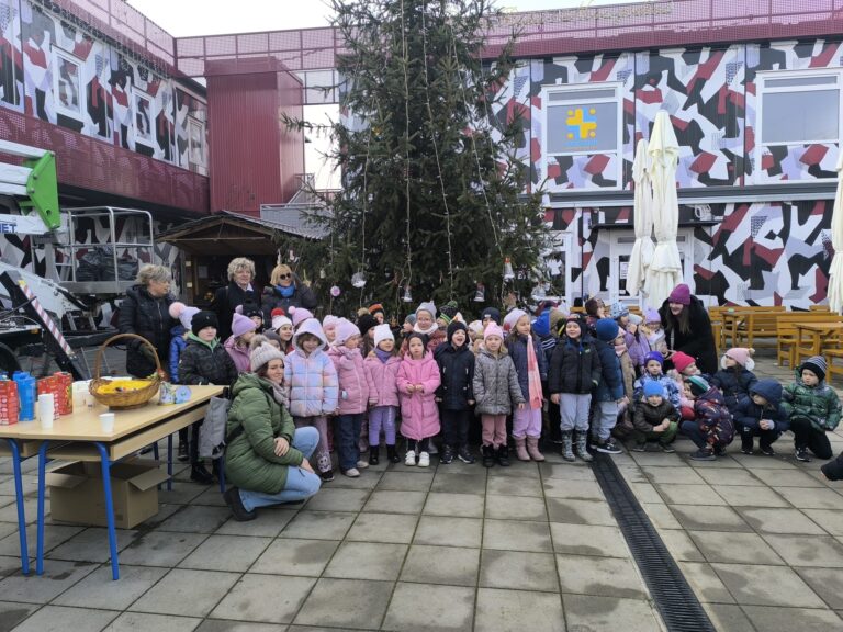 Kićenje božićnog drvca u Centru novog života