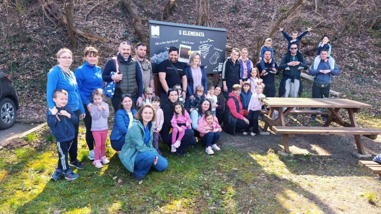 Proljetni izazov djece i roditelja skupine Kornjačice u Naturi SMŽ